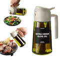 Transform Your Cooking with the 2-in-1 470ml Olive Oil Sprayer - Effortless Pouring and Spraying for Perfect Flavor!